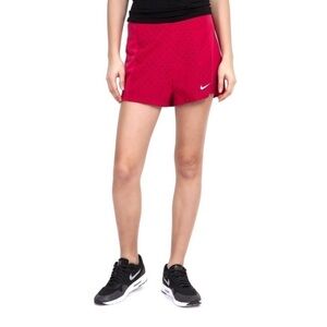 Nike Womens Printed Pink Woven Shorts